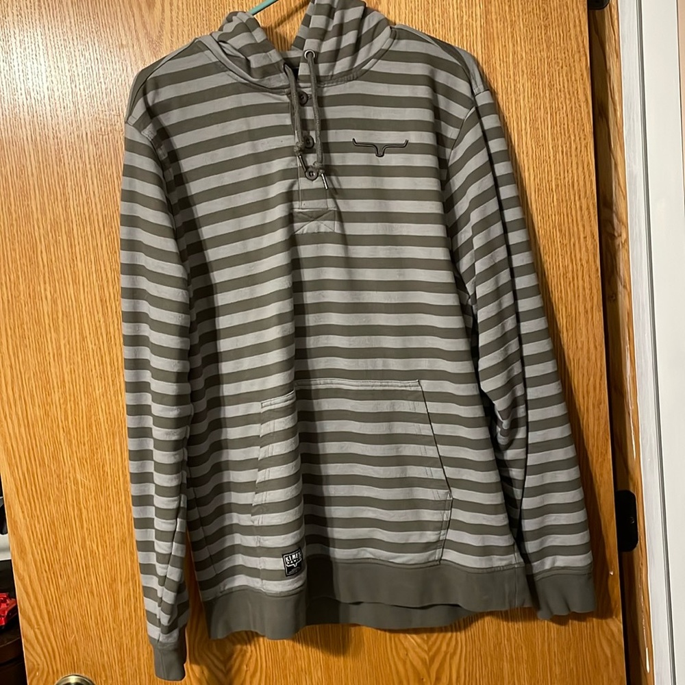 Kimes hooded sweatshirt, size large